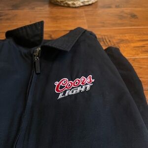 ✨Coors Light Navy Jacket✨